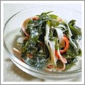 オレンジデイ's cooksnap of when they made ✿ワカメとカニかまの❀梅マヨ✿和え.