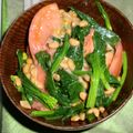 わこたこ's cooksnap of when they made ほうれん草とトマトの納豆和え.