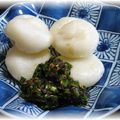 るる子's cooksnap of when they made にらジャン餅.
