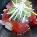 ruu310's cooksnap of when they made マグロの和辛子づけ丼.