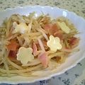 ばるぼあ's cooksnap of when they made 簡単！もやし・ベーコン・チーズ炒め.