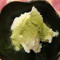 るらちゃん's cooksnap of when they made 便秘解消★アイスの抹茶かけ.