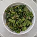 クックT015K0☆'s cooksnap of when they made わさび菜のおひたし.