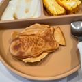しー☆°'s cooksnap of when they made ＊ホットケーキMIXでモチっと鯛焼き＊.