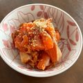 miko23kr's cooksnap of when they made ☆サーモンキムチ☆.