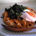 ｂｅｒｒｙ＋'s cooksnap of when they made ✿のり(もり)だくさん豚キムチャーハン✿.