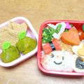 きみとみ's cooksnap of when they made ミニトマト？簡単スイートポテト★キャラ弁.
