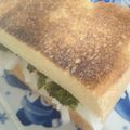 ＊ｈａｎａｃａｆｅ＊'s cooksnap of when they made ♪大根の辛子マヨ海苔チーズサンド♪.
