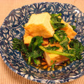 ふるふるぱふぇ's cooksnap of when they made 菜の花と厚揚げのめんつゆ煮.