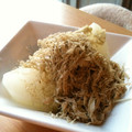 ecobeer's cooksnap of when they made 大根の煮物　とろろ昆布のせ.