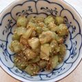 eririnn4368's cooksnap of when they made ナスのごまあえ.