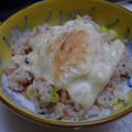 myukitty's cooksnap of when they made 鮭フレークで簡単チーズご飯.