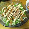 くまくまくまの子's cooksnap of when they made いかフライとマヨポンで水菜と大根のサラダ.