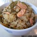 こるべぎ's cooksnap of when they made きざみ昆布の鮭ごはん.