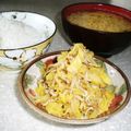 古都きょうと's cooksnap of when they made ご飯にのせて！もやしとｷｬﾍﾞﾂの佃煮.