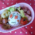 miiiko♡'s cooksnap of when they made でこぼこフレンズ＊メロディーヌ♪キャラ弁.