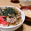 ノピママ's cooksnap of when they made 簡単過ぎて御免ね☆豚丼☆.