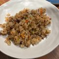 麻's cooksnap of when they made ガッツリ系！挽き肉のガーリックライス.