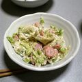 ミスズ３'s cooksnap of when they made キャベツとハムのごまたっぷりサラダ.