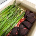 bonnet's cooksnap of when they made アスパラ！焼いただけ～♪.