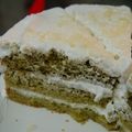 すももとはな's cooksnap of when they made お抹茶ケーキwithホワイトチョコ.