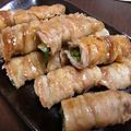 maekyo1112's cooksnap of when they made 豚肉の青ねぎ巻き.