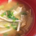 濃厚旨ミルク's cooksnap of when they made 切り干し大根の味噌汁.