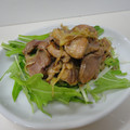 まほじょ's cooksnap of when they made 砂肝とネギのにんにく炒め☆つまみに最高！.
