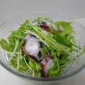 まほじょ's cooksnap of when they made たこと水菜のマリネ.