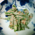 かなぱっと's cooksnap of when they made おくらの梅マヨ和え☆.