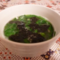 rie-tin's cooksnap of when they made 海苔とほうれん草のお味噌汁.