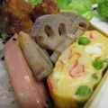 miminime's cooksnap of when they made お弁当に○カニカマでかに玉風卵焼き.