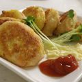 はなおんな's cooksnap of when they made はんぺんポテトのふっくら黄金焼き.
