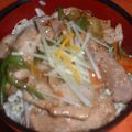 Jock's cooksnap of when they made ねぎと豚肉のてりやき丼.