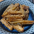 kojamin's cooksnap of when they made 簡単*ごぼうの甘辛.