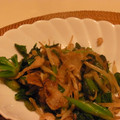 みゆきん１２５'s cooksnap of when they made セロリと一緒の豚肉炒め.