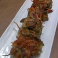 kuishinboF's cooksnap of when they made ゴーヤ入り★じゃがいものお焼き.