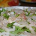 noamanma's cooksnap of when they made さっぱり!! 鯛のカルパッチョサラダ.