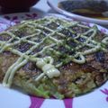 クレちゃん's cooksnap of when they made 長芋のお好み焼き.