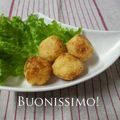 Saretta's cooksnap of when they made ◎Wチーズボール◎.