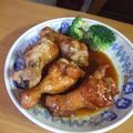 このみん家's cooksnap of when they made ゆず茶の手羽元煮.