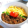 きゃんさま's cooksnap of when they made 簡単♥ひき肉の甘辛煮（丼）.