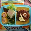 あむあむあむ's cooksnap of when they made キャラ弁。鬼太郎with父さん.