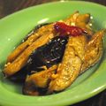 綾タン's cooksnap of when they made 魔法の酢で　なすの炒めもの.