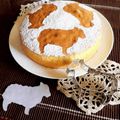 teddynancy's cooksnap of when they made 思い出の味☆ふわふわ☆こひつじケーキ.