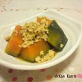 ☆Kan Kan☆'s cooksnap of when they made かぼちゃ☆鶏そぼろ煮.