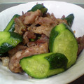 maruru-nn's cooksnap of when they made きゅうりと豚肉の香り炒め.