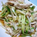 しゅんぺいのママ's cooksnap of when they made さっぱり★蒸し鶏（O￣▽￣）O.