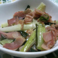 まりたま's cooksnap of when they made 旨みがギュ～ッ☆長ネギとベーコンの酒蒸し.