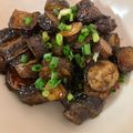 きゃろぽて's cooksnap of when they made 茄子の丼♪とろっとろ～の甘辛なの♡.